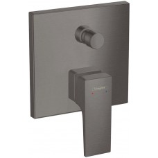 Смеситель для ванны HANSGROHE Metropol 32545340 встраиваемый черный шлифованный хром Смеситель для ванны HANSGROHE Metropol 32545340 встраиваемый черный шлифованный хром